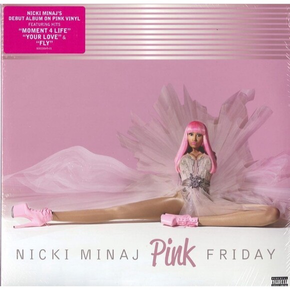 Nicki Minaj Pink Friday NEW Sealed Ltd Edition, Pink Double Vinyl Record, 2022